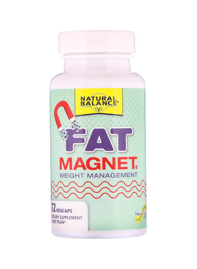 Fat Magnet Weight Management Dietary Supplement-72 Veg Capsules