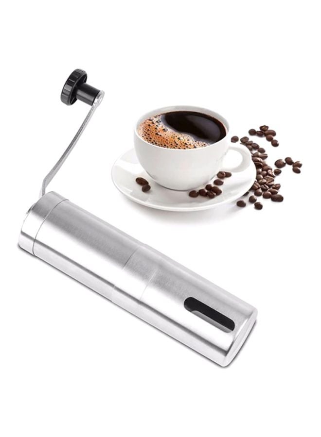 Manual Coffee Grinder silver 0.2Liters