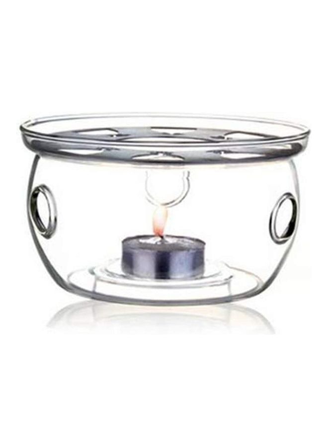 Glass Teapot With Burner Clear