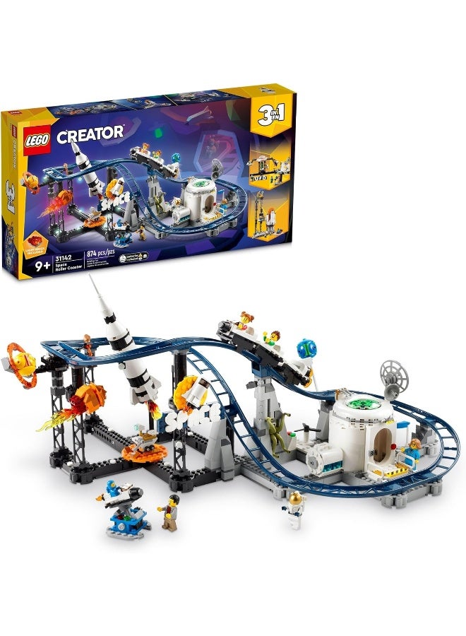 LEGO Creator 3 in 1 Space Roller Coaster Building Toy Set