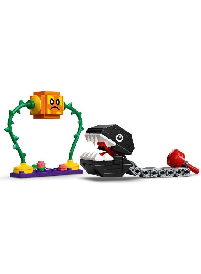 LEGO Super Mario Chain Chomp Jungle Encounter Expansion Set 71381 Building Kit; Collectible Toy for Creative Kids, New 2021 (160 Pieces)