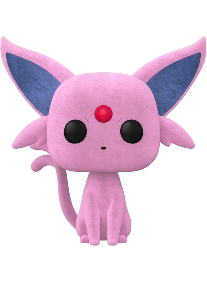 Funko Pop! Games: Pokemon - Espeon Flocked, Amazon Exclusive