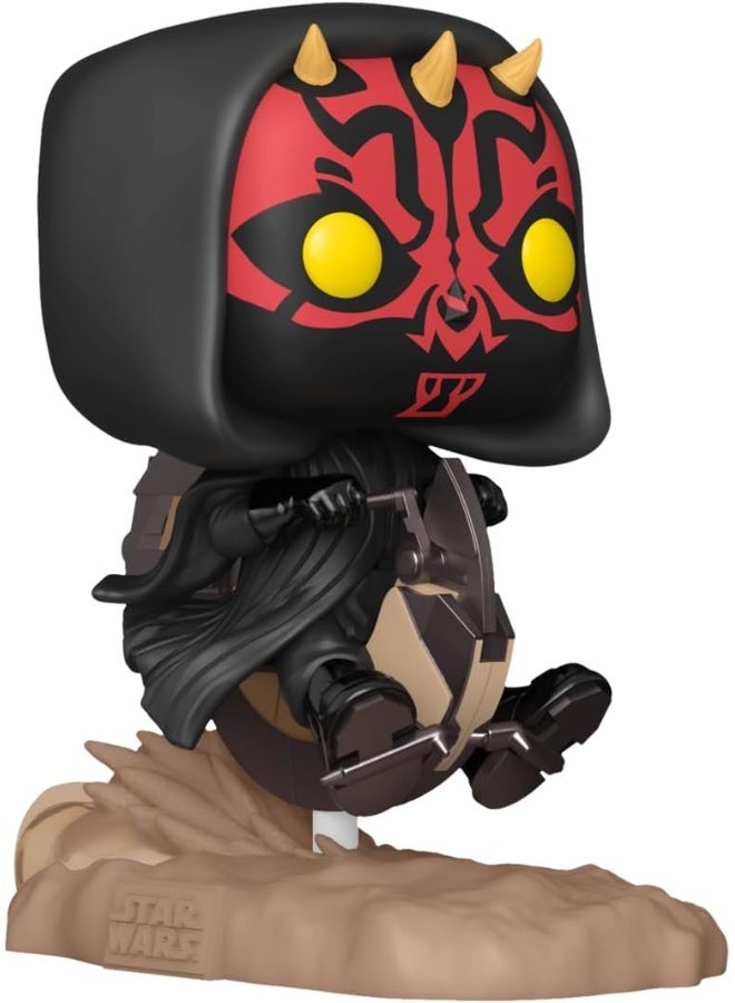 Funko POP! Rides Deluxe: Star Wars Episode 1 The Phantom Menace Anniversary - Darth Maul On Bloodfin - Vinyl Collectible Figure