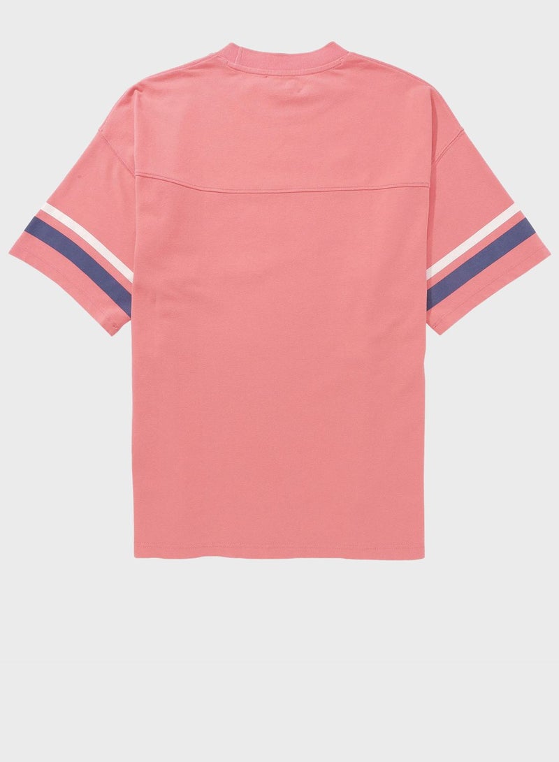 Crew Neck Oversized T-Shirt