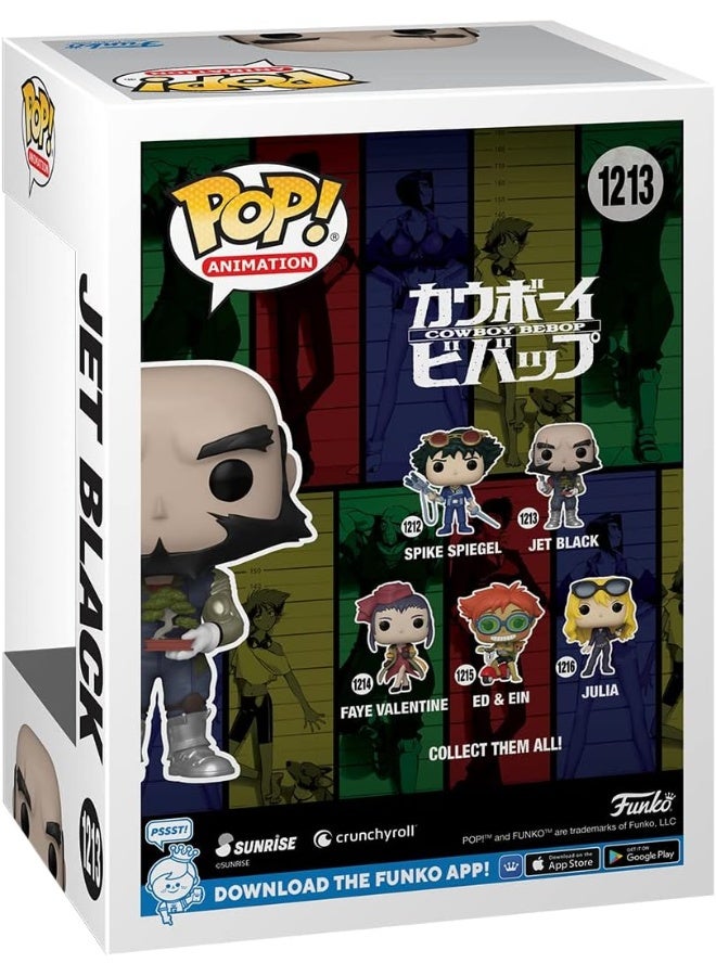 Funko Pop! Animation: Cowboy Bebop - Jet Black With Bonsai - Collectable Vinyl Figure