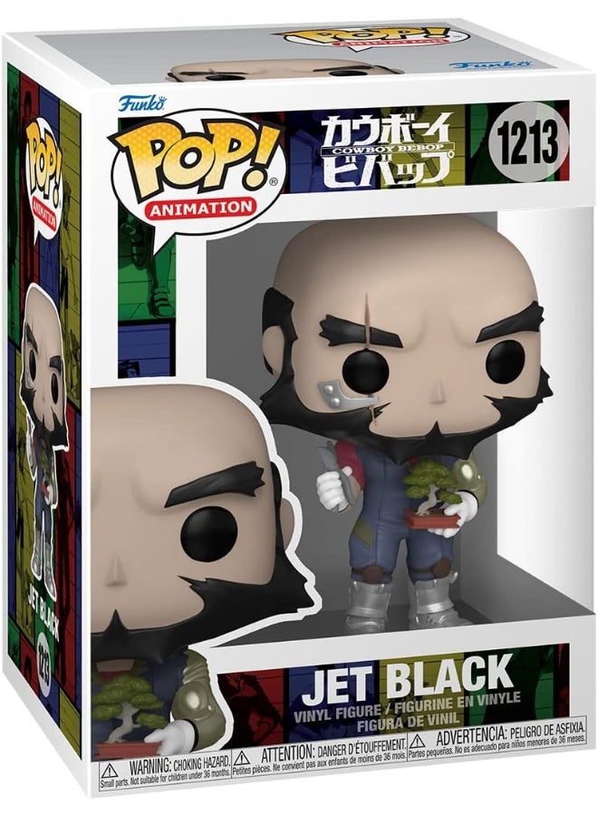 Funko Pop! Animation: Cowboy Bebop - Jet Black With Bonsai - Collectable Vinyl Figure