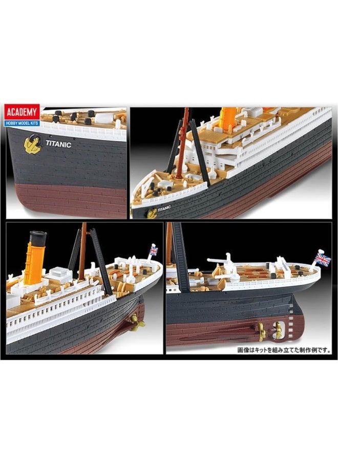 1 1000 Academy R.M.S. Titanic Mcp Multi Color Parts Plastic Model Kit