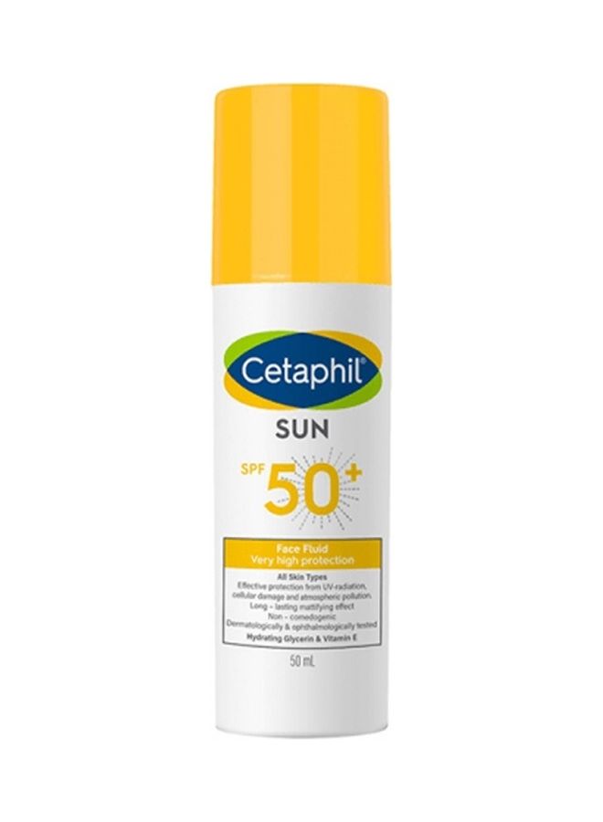 Tinted Sun 50SPF Very High Protection Face Fluid - Light Medium 50ml