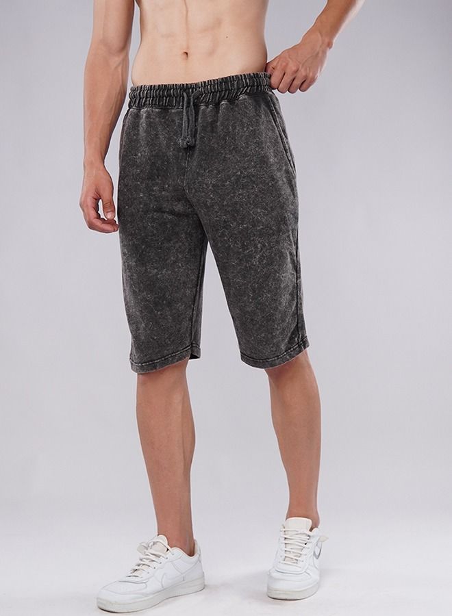 Men's Comfortable Charcoal Summer Shorts