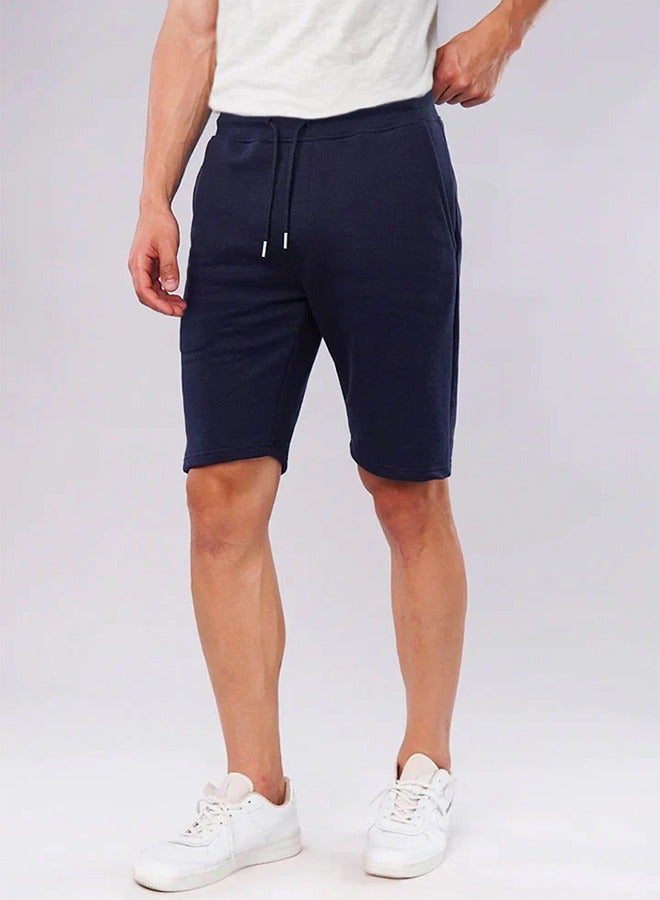 Mendeez Mens Navy Blue Casual Shorts