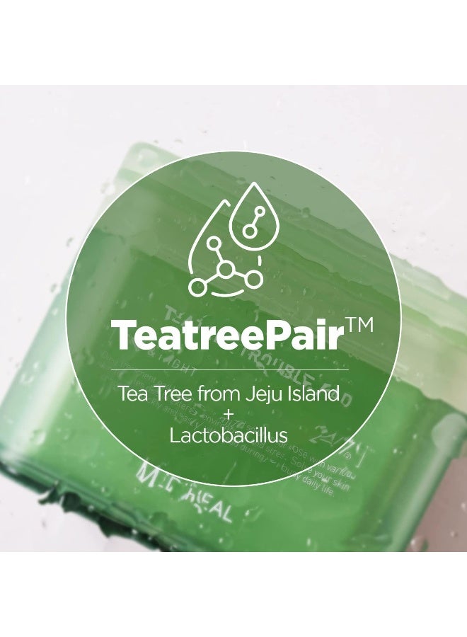 Korean Teatree Trouble Pad, Daily Treatment Pads For Quick Skin Solutions, 100'S, 170 Ml