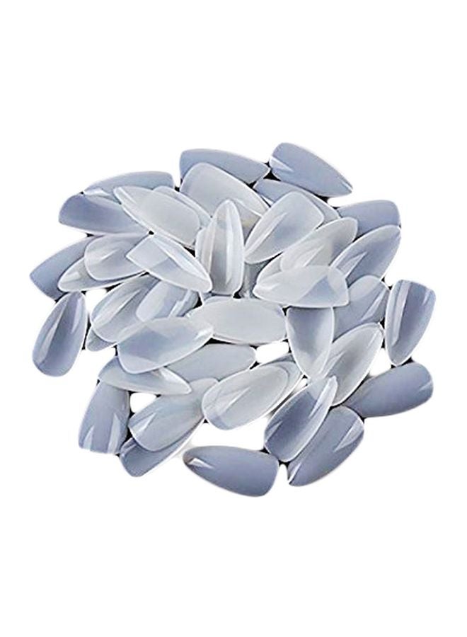 500-Piece False Nail Tip Set White