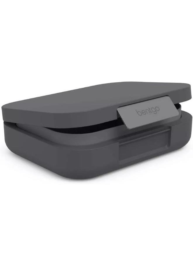 4 Compartments Modern Adult Lunchbox 850 Ml Dark Grey