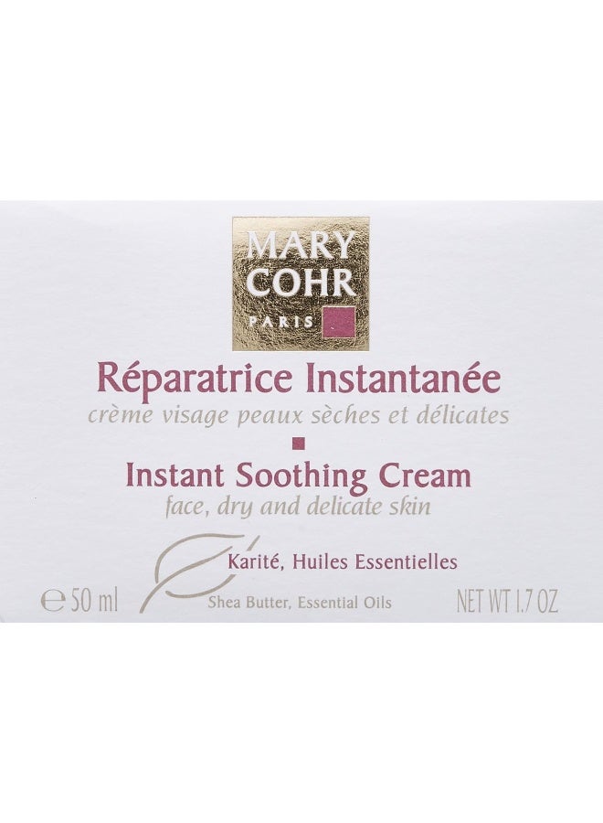 Instant Soothing Cream | Biological Answer For Fragile Skin | Intensely Nourishes Skin | Rich In Essential Fatty Acids And Essential Oils | To Soothe Skin | 50Ml