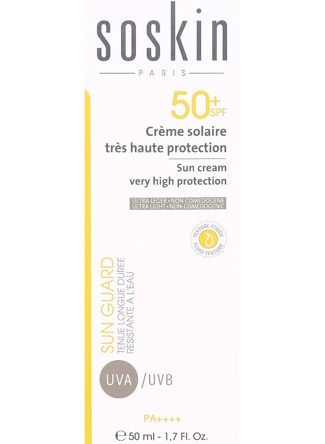 Sun Cream Very High Prot Spf50+ Fluid, 50 Ml