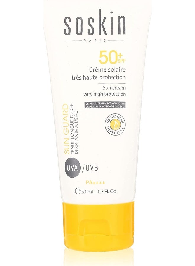 Sun Cream Very High Prot Spf50+ Fluid, 50 Ml