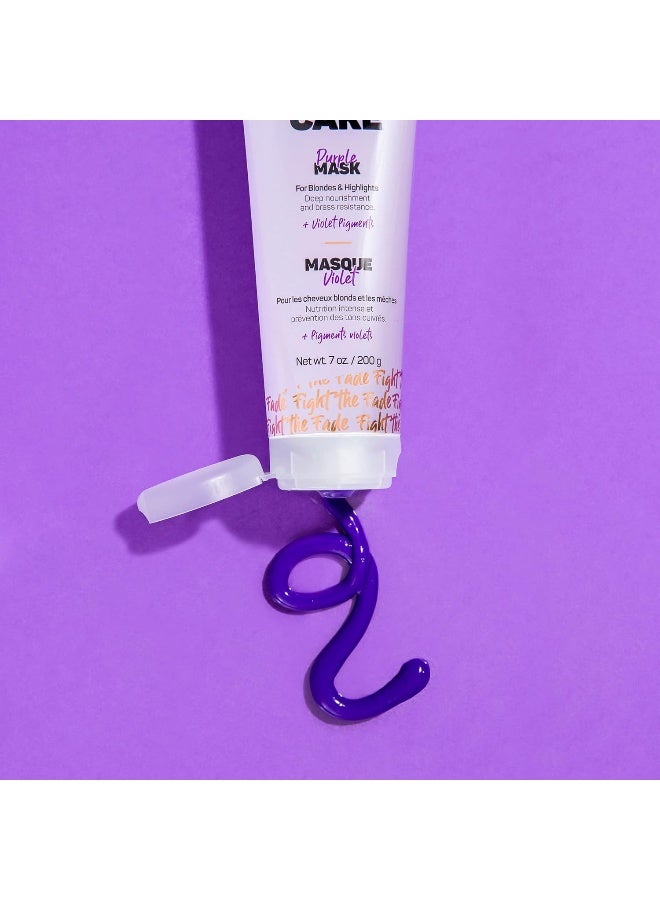 Complete Colour Care Purple Mask | For Blondes & Highlights | Deep Nourishment | Protection From Sun & Damage | 200Grams