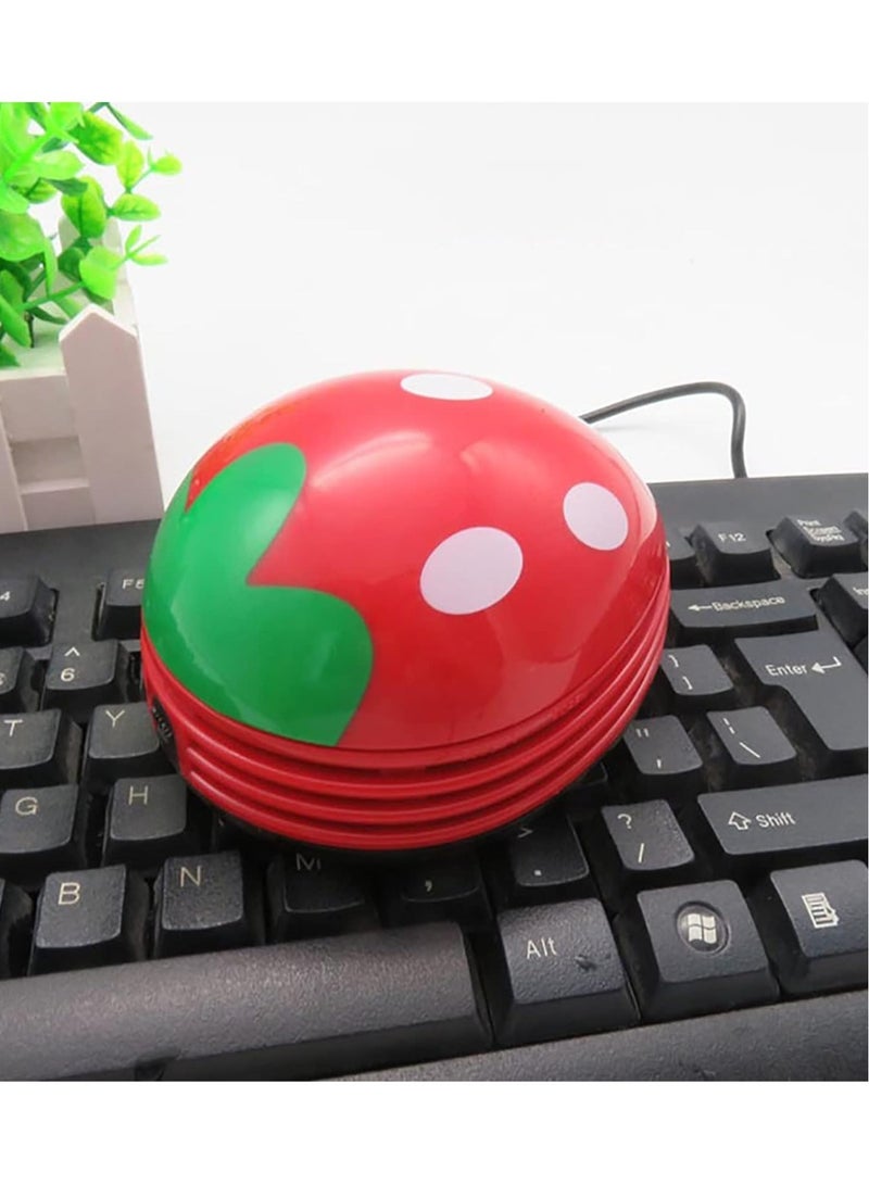 Mini Robot Desktop Vacuum Cleaner for Desktop Pick up Tiny Items