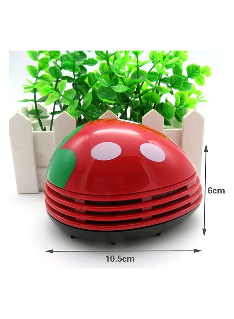 Mini Robot Desktop Vacuum Cleaner for Desktop Pick up Tiny Items