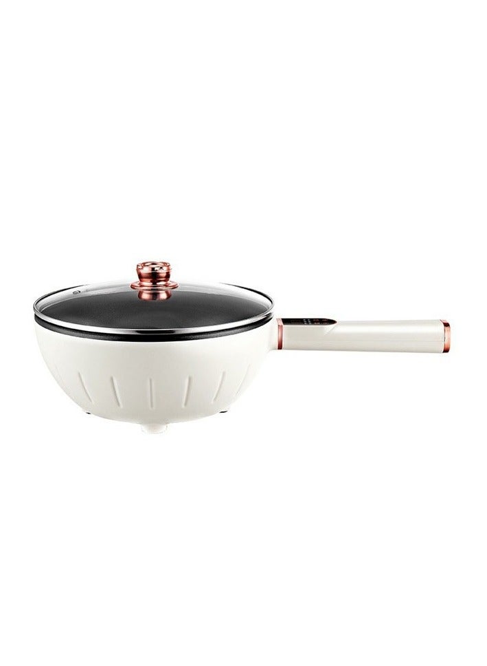 Hot Pot Electric, 4L Ramen Cooker Non-Stick Sauté Pan for Steak, Egg, Fried Rice, Ramen, Oatmeal, Soup, Portable Personal Perfect Suit Dorm Room and Apartment