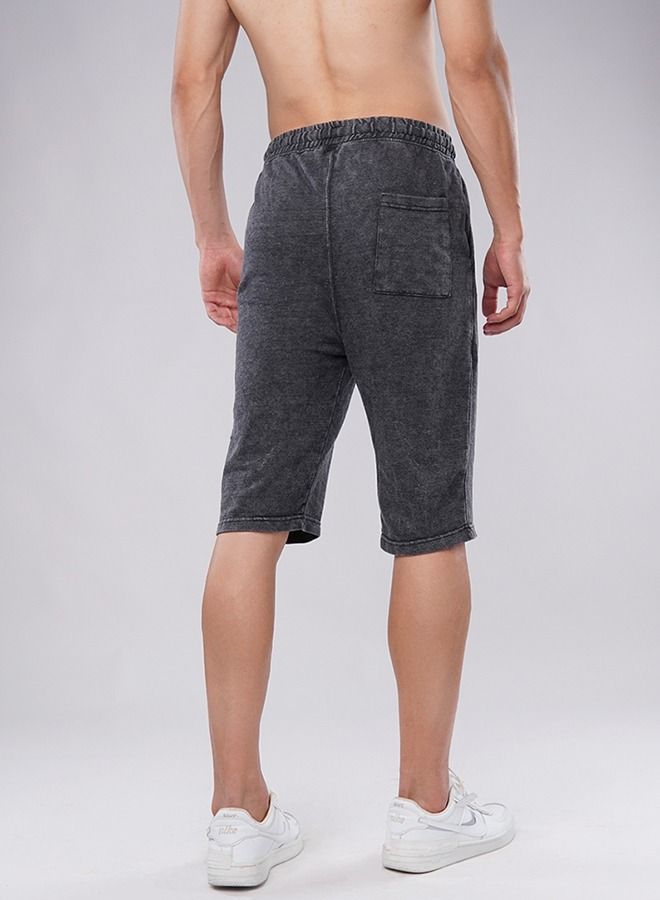 Men's Comfortable Achromatic Shorts