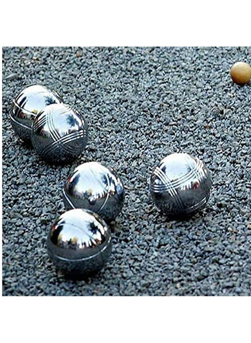 4-Piece Boules Steel Ball Set