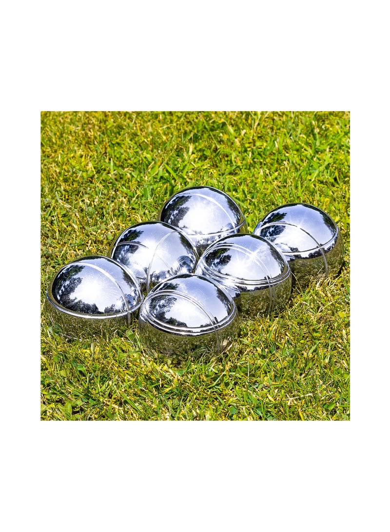 6-Piece Boules Steel Ball Set