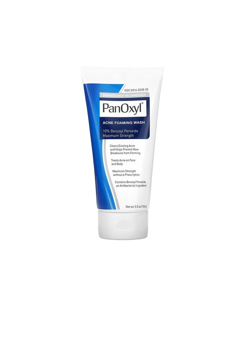 Benzoyl Peroxide 10% Acne Foaming Wash 156غcentigram