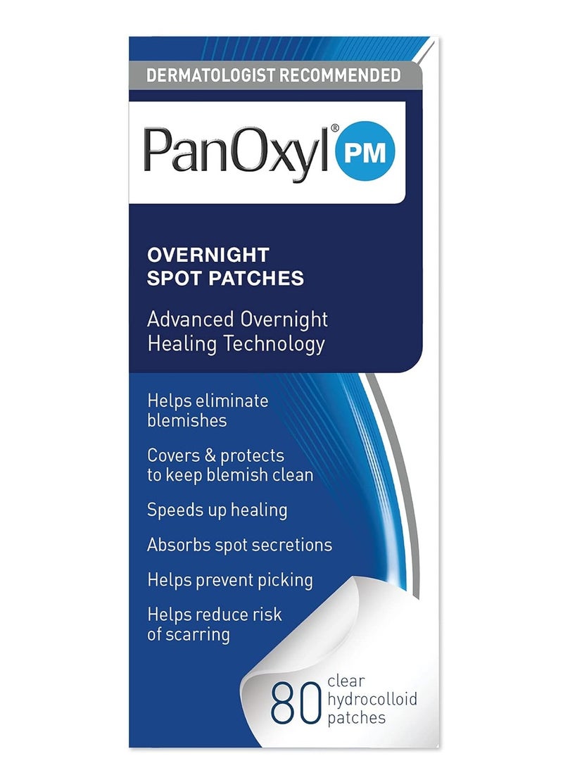 PM Overnight Spot Patches 80 patches12 pcs Super washable colored pens