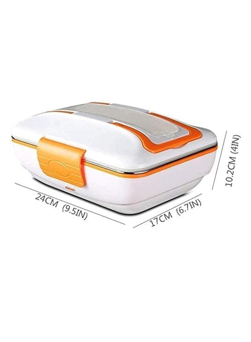 Electric Heated Meal Box – 3-Layer Portable Lunch Box with Fast Heating, Leakproof Design for Home, Office, Travel & School Meals