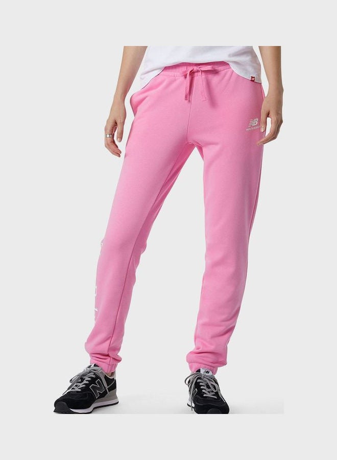 Essential Celebrate Fleece Sweatpants Pink