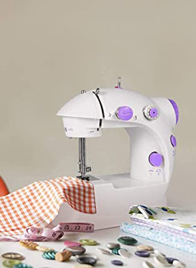 Mini Sewing Machine -31121 White/Purple