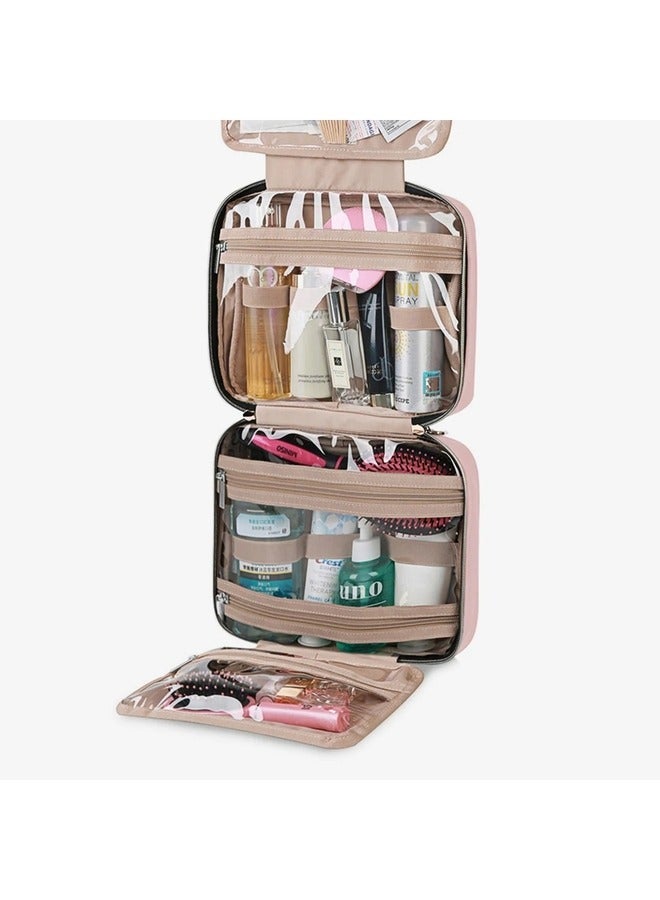 BAGSMART Light Pink The Space Saver Bonchemin Hanging Toiletry Bag