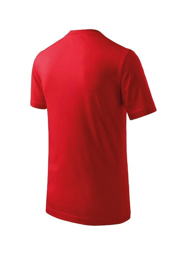 10 pcs Adult Round Neck Combed Men's T Shirt 190 GSM Pure Cotton Basic Colors