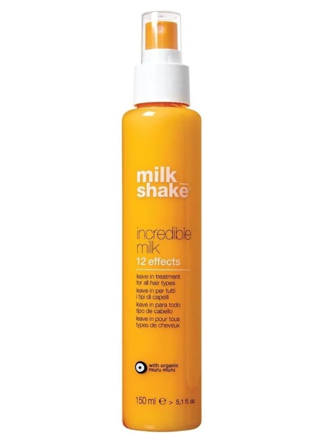 Incredible Milk 12 Effects 150ml, Leave-In Hair Treatment for All Hair Types