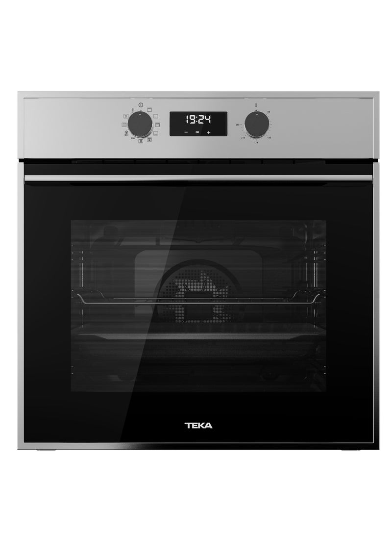 Teka Built-in 60 cm Multifunction Oven 8 Cooking Functions, Automatic HydroClean® System & A+ Energy 71 L HSB 635 SS