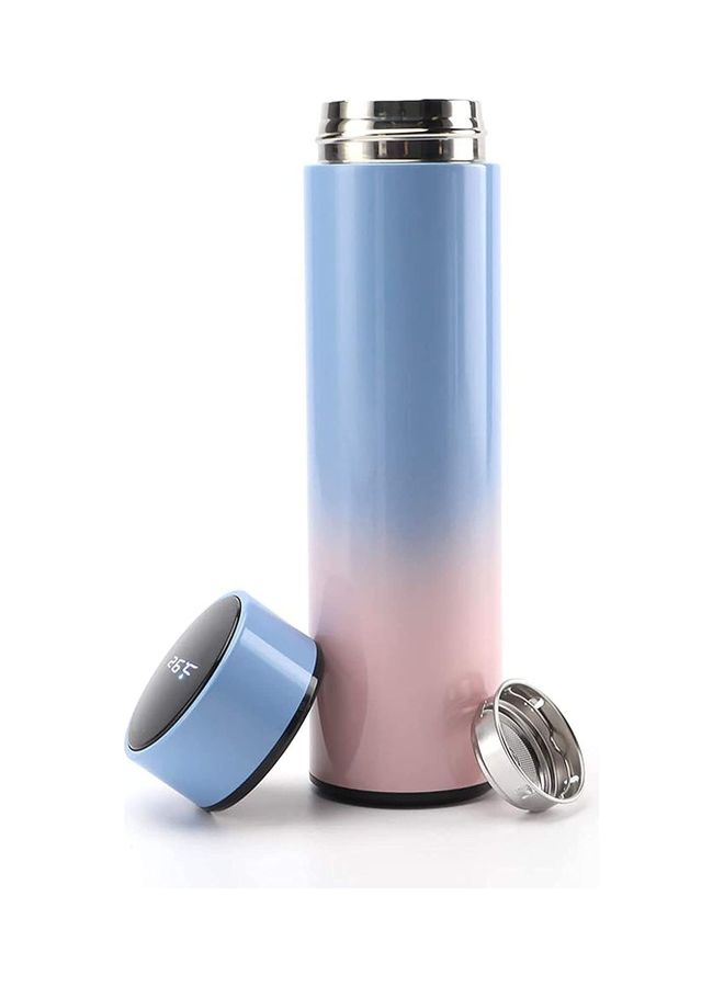 Stainless Steel Vacuum Flask Travel Mug with Smart LCD Touch Screen Multicolour 500ml