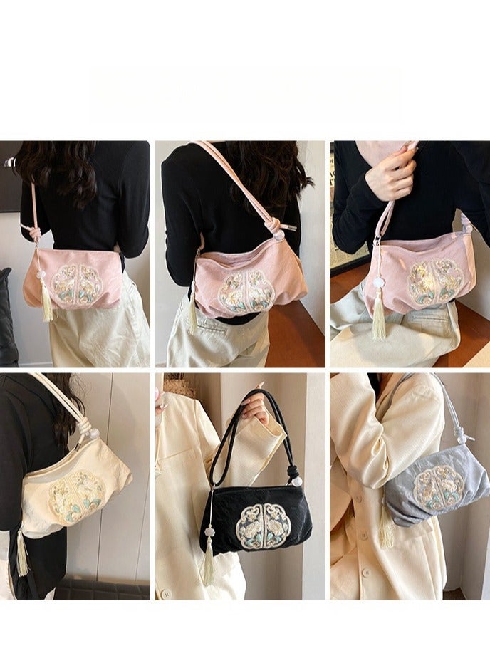 New Chinese Embroidery Crossbody Handbag