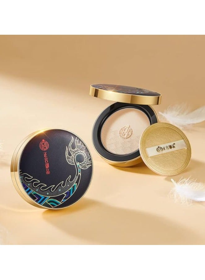 ZEESEA Palace Identity Velvet Pressed Powder – Luxurious Soft-Finish Setting Powder for a Flawless Look | (01 Brighten Skin, M)