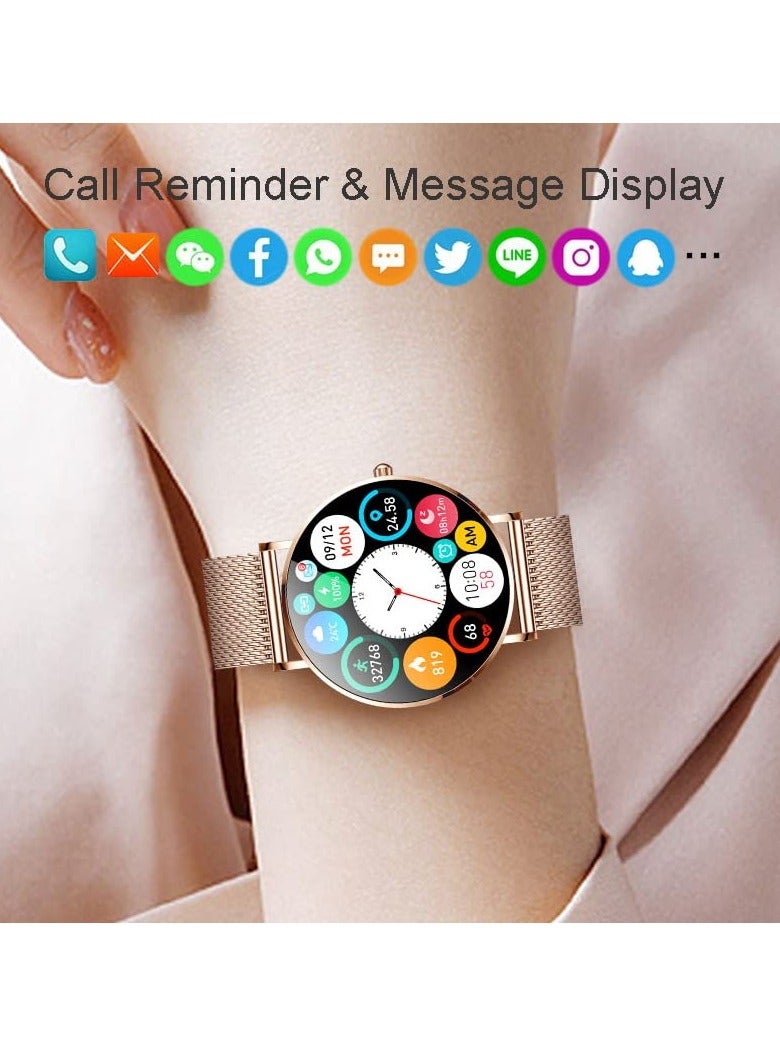 Ultra Thin T8 mini Pro Smart Watch AMOLED High Quality BT Call Smart Sport Health Watch for Men, Woman