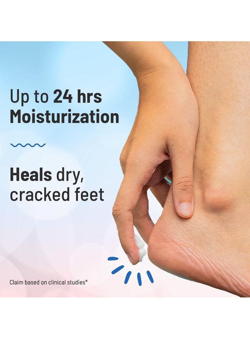 Chemist at Play Foot Cream for Cracked Heels & Diabetic Foot | Up to 24 hours of Moisturization | 10% Urea & Natural AHAs | Nourishment & Hydration | For Dry & Cracked Feet | Lightweight | 50g