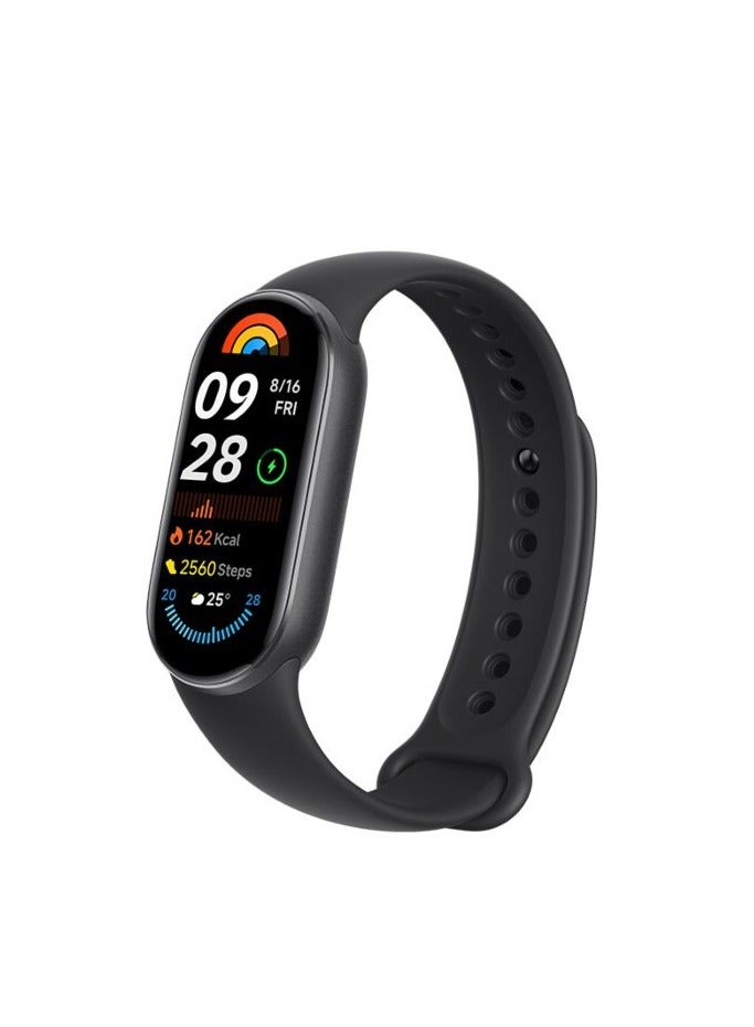 Smart Band 9 | 1.62'' AMOLED Display | Touchscreen, Multisport Tracker, Activity Tracker, Heart Rate Monitor | Upto 21 Days Battery Life Mignight Black Mignight Black