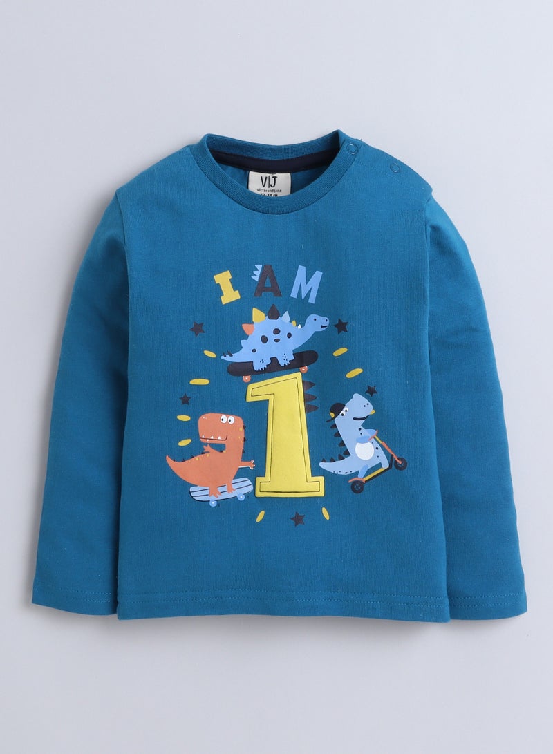 Boys' 3-Piece Dino Set with matching T-shirt and Joggers
