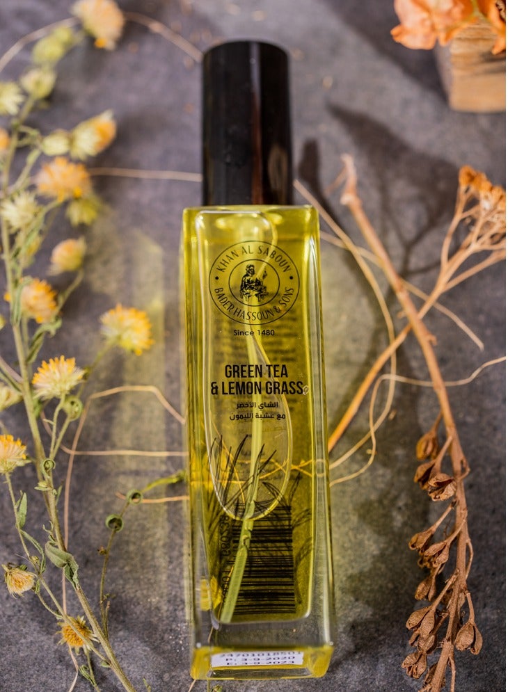 Khan Al Saboun Chamomile & Tea Tree Aromatherapy Oil 40ml - Natural, Organic, and Gentle for All Ages - Ideal for Massage, Relaxation, and Skin Hydration