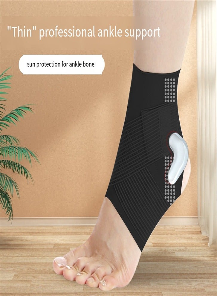 1 Pair Arch Support Sleeves Plantar Fasciitis Heel Spurs Foot Care Flat Feet Relieve Pain Sleeve Socks Orthotic (black)