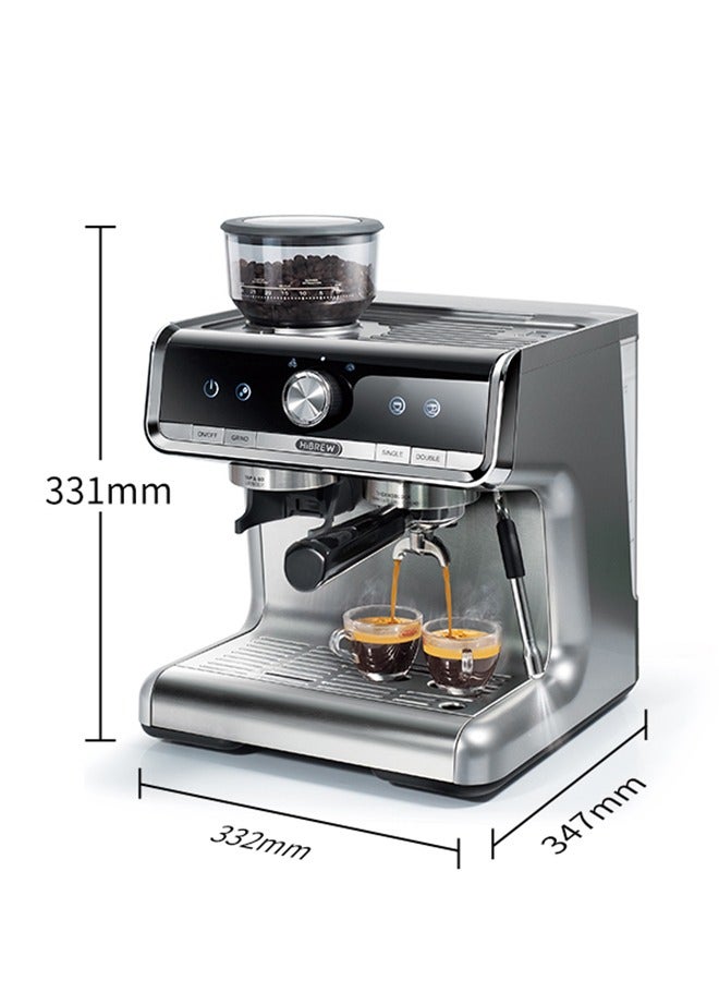 HiBREW Barista Pro  Bean to Espresso,Cafetera Commercial Level Coffee Machine for Cafe Hotel Restaurant H7