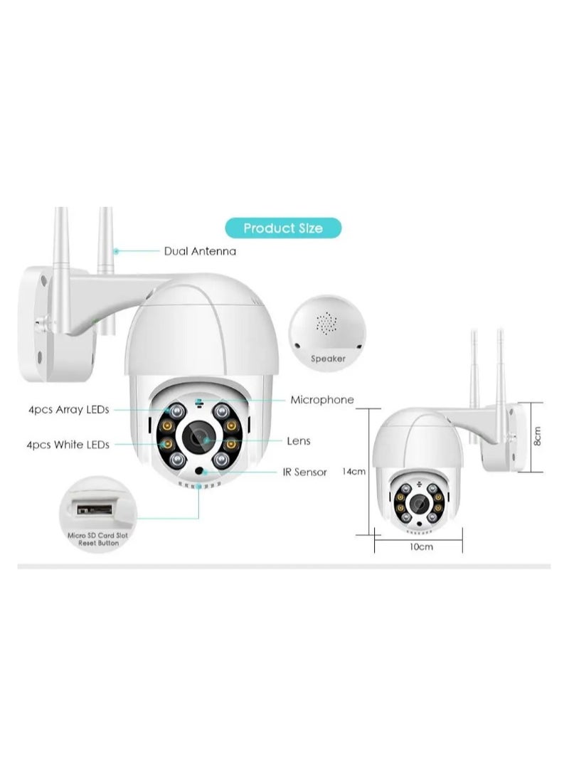 ICSEE 1080P 3MP 5MP PTZ WIFI Wireless 8MP Outdoor Camera Two-way Audio P2P Dome 4k Security IP Auto Tracking CCTV Network Camera