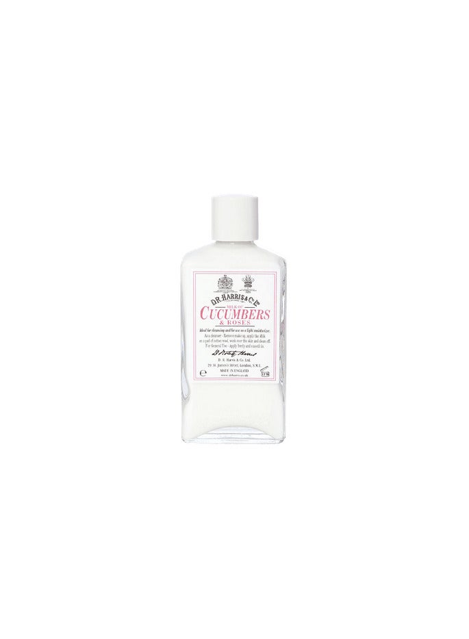 D R Harris Milk of Cucumbers & Roses 100ml