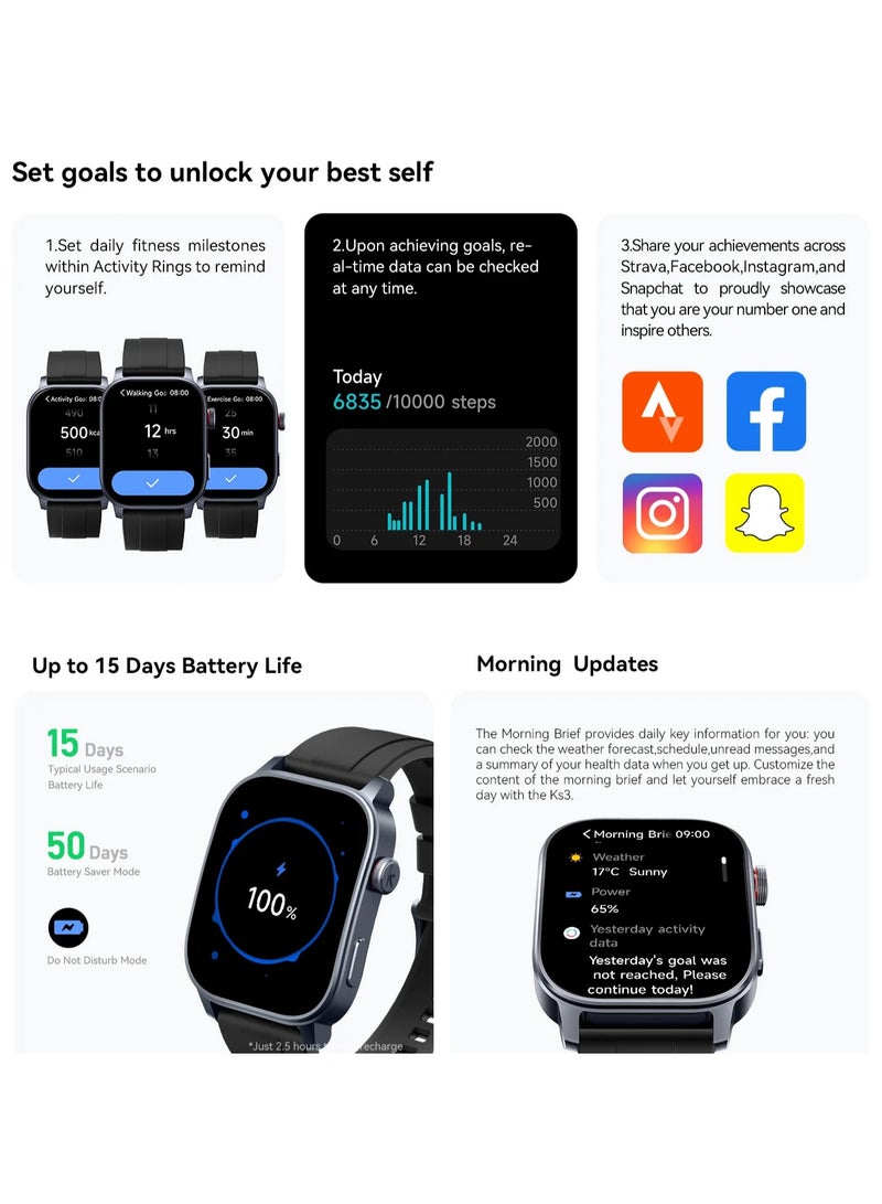 Kieslect Ks 3 Calling SmartWatch