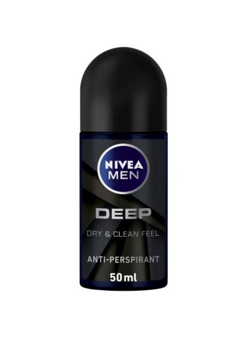 Nivea Men Deo Roll-On Deep 50Ml